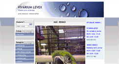 Desktop Screenshot of levex.sk