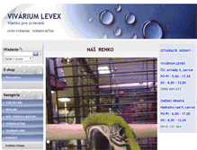 Tablet Screenshot of levex.sk